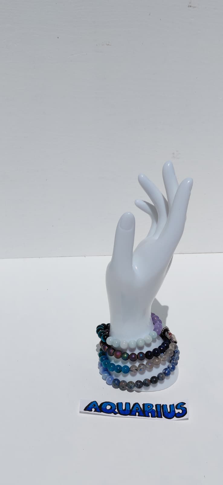Aquarius on wrist