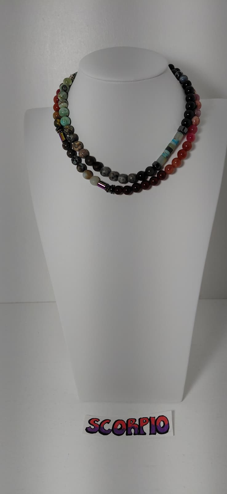 Scorpio on neck